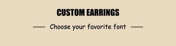 Серьги с индивидуальным именем AurolaCo, модные тренды, именная табличка на заказ, Ea