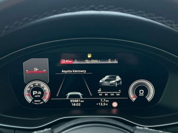 Audi A5 F5 Coupe Facelifting 2.0 45 TFSI 265KM 2022 Audi A5 Sportback S-Line Bang Olufsen Virtual Cockpit CarPlay Android Aut, zdjęcie 23