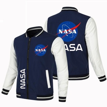 MĘSKA KURTKA BOMBERKA PRZEJŚCIOWA NASA S-5XL,S