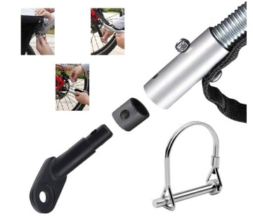 Крюк для прицепа велосипеда Weehoo для крепления ручки WeeGo Hamax и т. д.