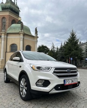 Ford Kuga II 2017 Ford Kuga Ford Kuga II Biala perelka fulll opcja 1.5 Benzyna 250KM, zdjęcie 2