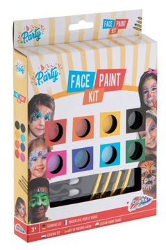 Рисование на лице крупные 16 премиальных элементов графика