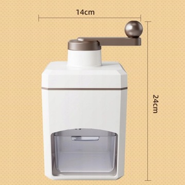 Ice Crusher Machine Manual Rotary Snow Cone