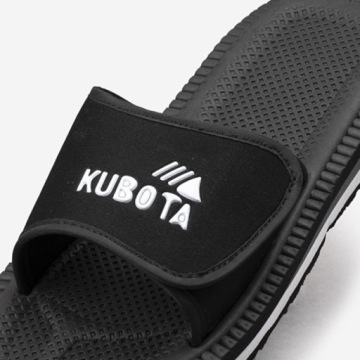 ТАПОЧКИ МУЖСКИЕ НА ВЕЛКРО 46 ЧЕРНЫЕ KUBOTA HOME УЛЬТРАЛЕГКИЕ МЯГКИЕ ШЛЕПАНЦЫ 46