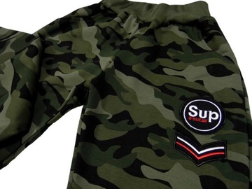 Спортивный костюм CAMO MILITARY 681B толстовка брюки 16Y красный