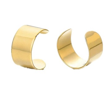 Women Ladies Stainless Steel Clip Earrings