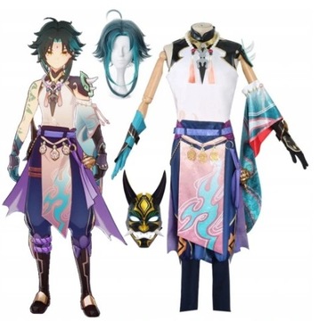 COSPLAY Game Genshin Impact Xiao disguise on