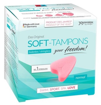 DO PŁYWANIA TAMPONY SOFT-TAMPONS NORMAL 3 SZTUKI