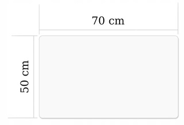 Защитный коврик 70x50 Настольный коврик Столешница