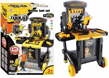 ZESTAW MAJSTERKOWICZA WARSZTAT Walizka Kufer TACZKA