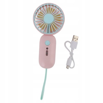 WIATRAK WENTYLATOR WIATRACZEK RĘCZNY USB