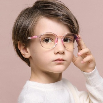 Okulary dla dzieci z blokadą niebieskiego światła Różowy Fioletowy