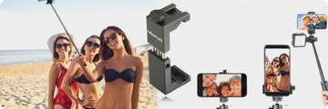 Адаптер Держатель телефона для штатива SELFIE STICK THREAD Триггер дистанционного управления