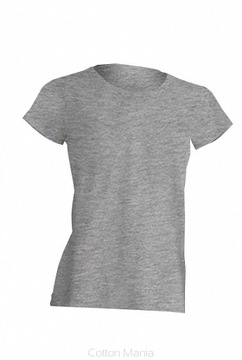T-Shirt Koszulka Damska CM 150 Szara XL