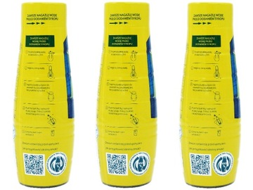 3x СИРОП SODASTREAM LIPTON LEMON ICE TEA НА 9 Л САТУРАТОР НАПИТКОВ с 440 мл