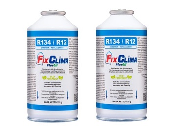 Комплект для заправки хладагента FixClima R134A 0,17 л