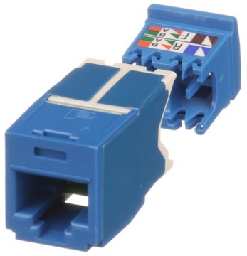 PANDUIT Moduł Mini-com kat.6A niebieski CJ6X88TGBU