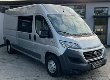 Fiat Ducato IV Furgon 2.3 MultiJet  130KM 2017 Fiat Ducato L3H2 7 Osobowy Brygadówka Doka, zdjęcie 2