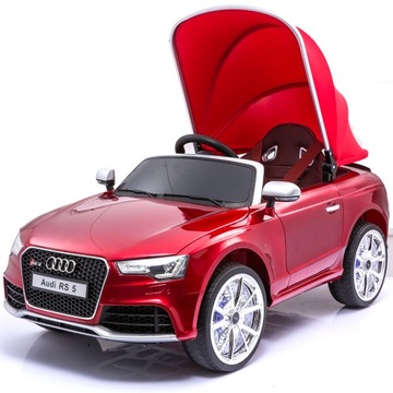 ORYGINALNE AUDI RS 5 Z DASZKIEM, FUNKCJĄ BUJANIA, MIĘKKIM SIEDZENIEM, LAKIE
