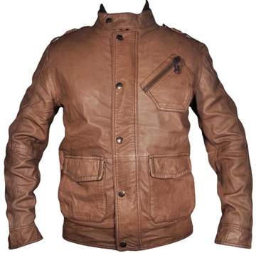 WRANGLER kurtka skóra LEATHER JACKET L 40
