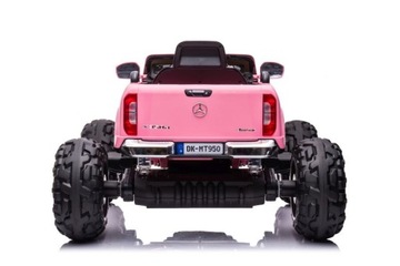 Автомобиль на аккумуляторе Mercedes DK-MT950 4x4 Light Pink