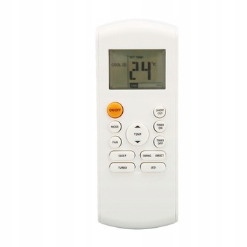 PILOT DO KLIMATYZATORA DLA MIDEA RG57B/BGE BIALY