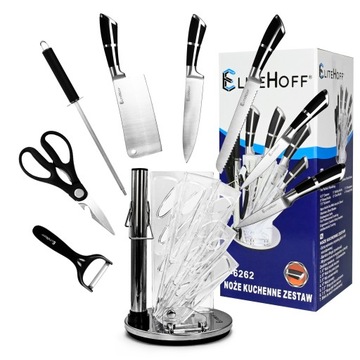 НОЖИ НАБОР КУХОННЫХ НОЖЕЙ SUPER SHARP 10IN1 XXXXL