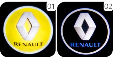 Lod -проекторы Renault Lod Logo Logo Laguna Espace Koleos 2 Vel Satis 2 ПК.