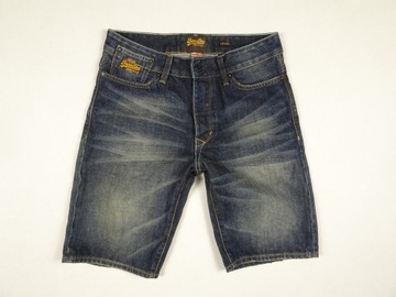 Superdry Spodenki Jeansowe pas 82 cm 30