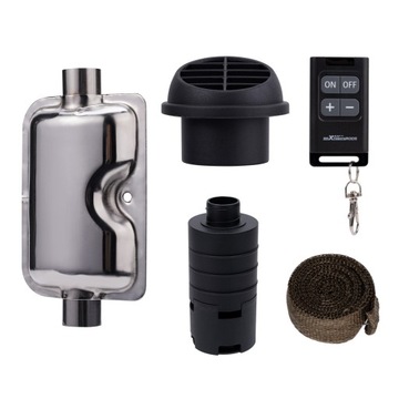 5KW Bluetooth Kontrola Ogrzewanie Postojowe Diesel Nagrzewnica LCD 12V