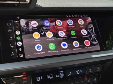 Audi A3 8Y Limousine Facelifting 1.5 35 TFSI 150KM 2025 Audi A3 Limousine LED ACC Apple Car play 1.5 Benzyna 150KM, zdjęcie 14
