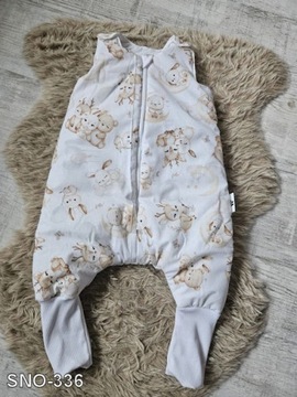 Утепленный спальный мешок с ножками плотностью 2,5 тонны, ТОЛЩИНА 80-98 см.