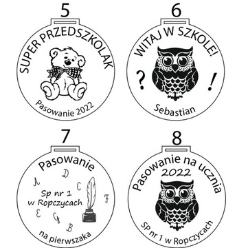 деревянная медаль, студенческая, с гравировкой