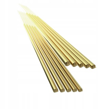 10 sztuk mosiężny drut spawalniczy 1.6mm * 333mm