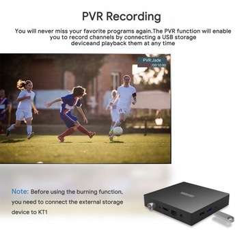 Горячие продажи MECOOL KT1 Android TV 10 DVB-тюнер Приемник DVB-T2