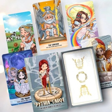 Pythia Tarot Unikalna niezależna karta tarota