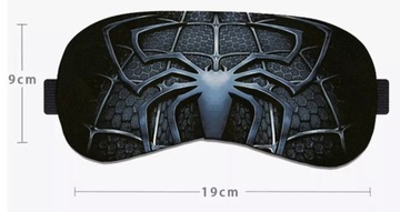 МАСКА ДЛЯ СПАНИЯ SPIDERMAN VELVET OLDMAN EYELID RELAXATION SLEEPING MASK НА резинке