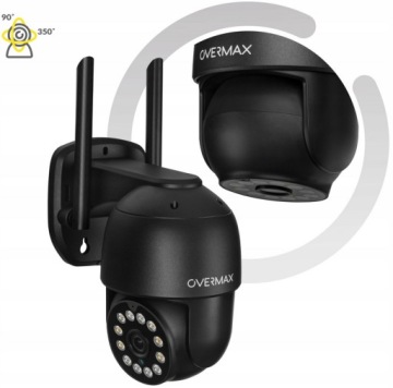 НАРУЖНАЯ ПОВОРОТНАЯ КАМЕРА 25s LAN, 12 СВЕТОДИОДОВ, IP66, Wi-Fi, Full HD + КАРТА ПАМЯТИ
