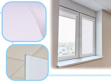 ФОЛЬГА МОЛОЧНАЯ ДЛЯ ОКОННОГО СТЕКЛА, САМОКЛЕЯЩАЯСЯ, МАТОВАЯ ЗАЩИТНАЯ 100 x 122см
