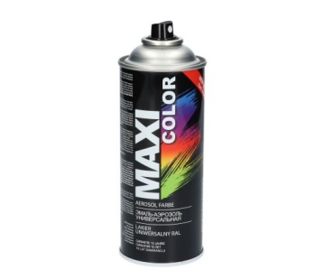 Лак Motip Maxi Color 400 мл SPRAY RAL 7024 серый