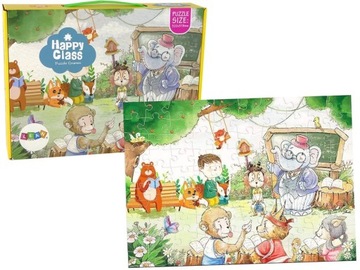 PUZZLE SZKOŁA DLA ZWIERZĄT 100 ELEMENTÓW
