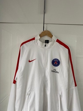 СВИТШОТ NIKE PARIS SAINT GERMAIN PSG КРАСИВЫЙ БЕЛЫЙ DRI FIT XL