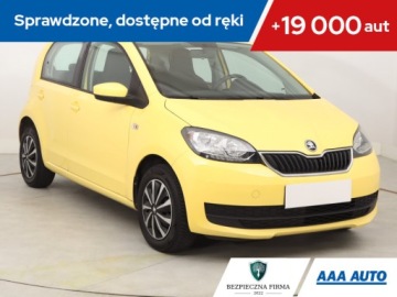 Skoda Citigo Hatchback 3d Facelifting 1.0 MPI 60KM 2019 Skoda Citigo 1.0 MPI, Salon Polska, Klima