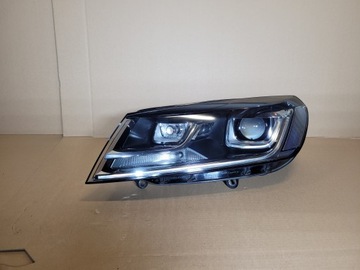 VW TOUAREG 7P1 LIFT BI-XENON LED LAMPA LEWA PRZÓD