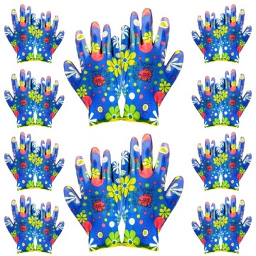 RĘKAWICZKI OGRODOWE RĘKAWICE DAMSKIE DO OGRODU 9 L