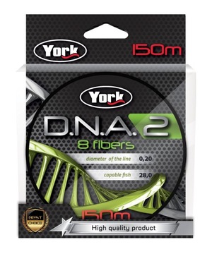 YORK PLECIONKA D.N.A. 2 ZIELONA 0,30mm x 150m
