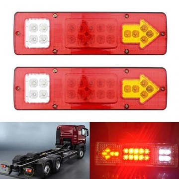 LAMPY LAMPA LEDOWE DO PRZYCZEPKI DIODOWA 12V SOLIDNA LAWETA Z PRZEWODEM LED