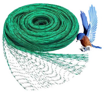 СЕТКА ДЛЯ ПТИЦ, БОЛЬШАЯ, ОЧЕНЬ ПРОЧНАЯ, УФ-ФИЛЬТР, 8x20м