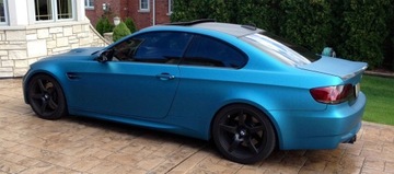 ШПОН ПЛЕНКА СИНИЙ ЖЕМЧУЖНЫЙ МАТОВЫЙ ХРОМ