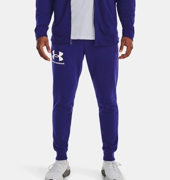 SPODNIE MĘSKIE DRESOWE UNDER ARMOUR JOGGERY BAWEŁNIANE R. M